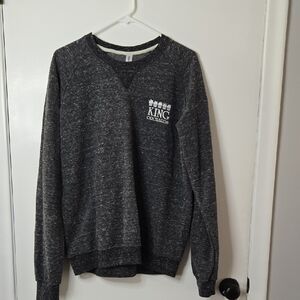 Jerzees Dark Gray Crewneck Sweater